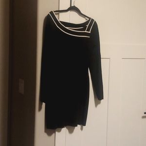 NWOT INC Black and White Dress